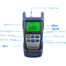 in stock AUA9 mini fibra cable laser power machine,detector testing machine aua-9